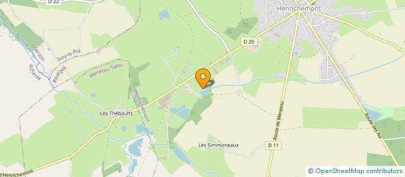 localisation de l'entreprise SCI DE BETHUNE  HENRICHEMONT