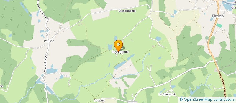 localisation de l'entreprise SCI DE BEYNAC  FIRBEIX