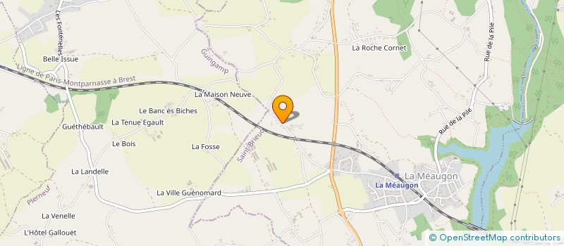 localisation de l'entreprise SCI DE BIEN ASSIS  PLOUFRAGAN