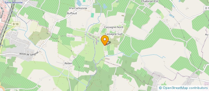 localisation de l'entreprise SCI DE BLANQUI  VAL DE VIRVEE