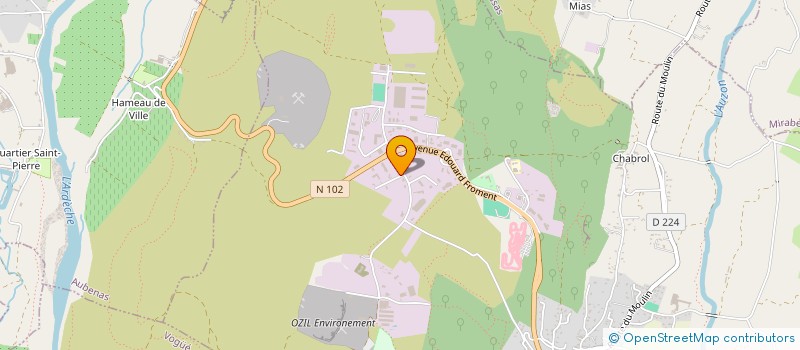 localisation de l'entreprise SCI DE BOIS REDON  LAVILLEDIEU