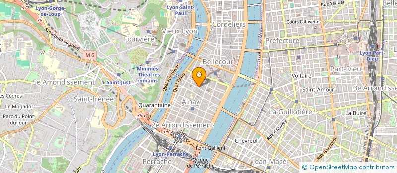 localisation de l'entreprise SCI DE BOISSAC  LYON