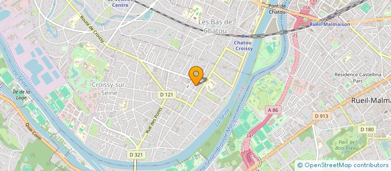 localisation de l'entreprise SCI DE BOLANDOZ  CROISSY-SUR-SEINE