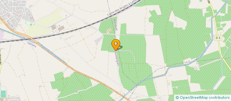 localisation de l'entreprise SCI DE BONICE  MANDUEL