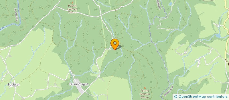 localisation de l'entreprise SCI DE BONNARE  SAINT-AMANS-VALTORET