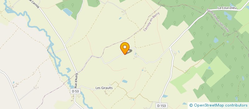 localisation de l'entreprise SCI DE BONNY à CERNOY-EN-BERRY