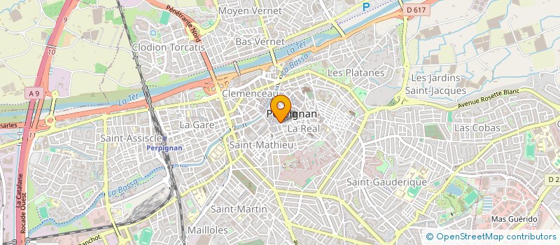 localisation de l'entreprise SCI DE BONTI  PERPIGNAN