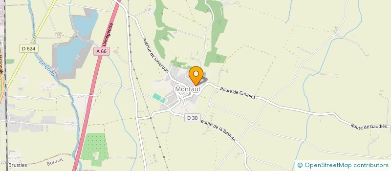 localisation de l'entreprise SCI DE BORDENEUVE à SAVERDUN