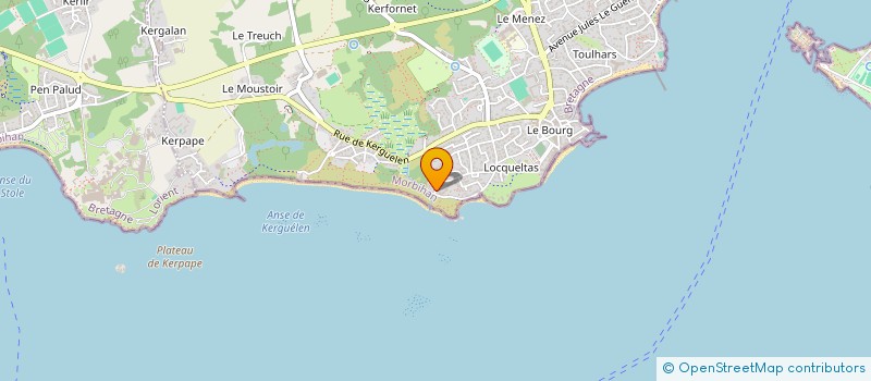 localisation de l'entreprise SCI DE BOSSENO  LARMOR-PLAGE