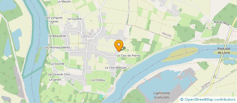 localisation de l'entreprise SCI DE BOU  BOU