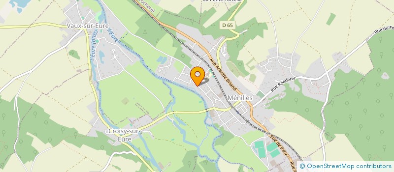 localisation de l'entreprise SCI DE BOUDEVILLE  MENILLES