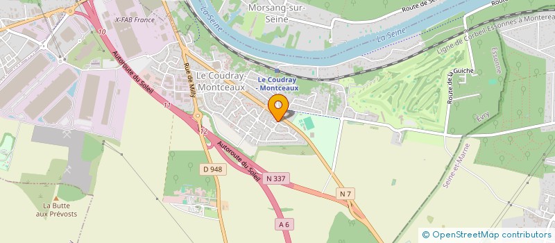 localisation de l'entreprise SCI DE BOULIGNEAU  AUVERNAUX