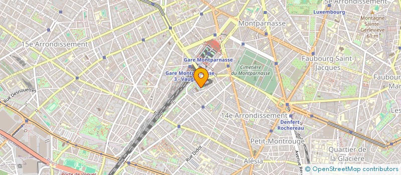 localisation de l'entreprise SCI DE BOUQUELON  PARIS