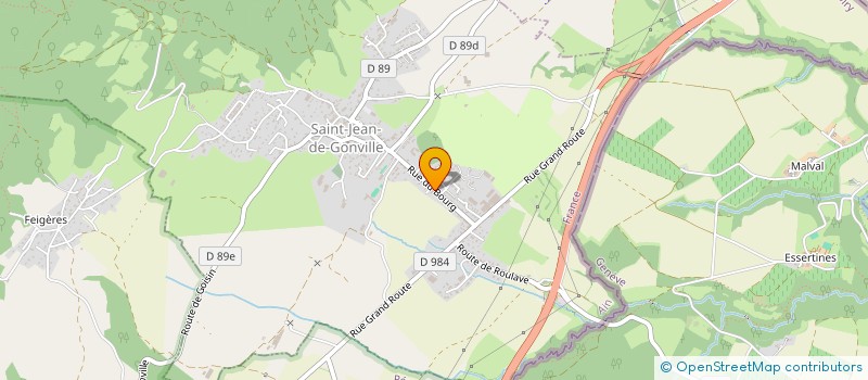 localisation de l'entreprise SCI DE BOURDIGNY à SAINT-GENIS-POUILLY