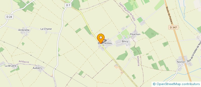 localisation de l'entreprise SCI DE BOURGCANIN à SAINT-MARTIN-LA-PALLU