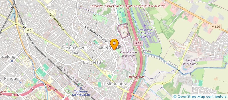 localisation de l'entreprise SCI DE BOURGOGNE à TOULOUSE