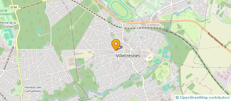 localisation de l'entreprise SCI DE BOURGOGNE  VILLECRESNES