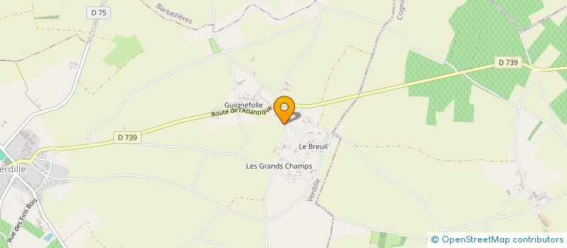 localisation de l'entreprise SCI DE BOURGOGNE  VERDILLE