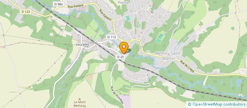 localisation de l'entreprise SCI DE BOUTIERE  BETHISY-SAINT-MARTIN