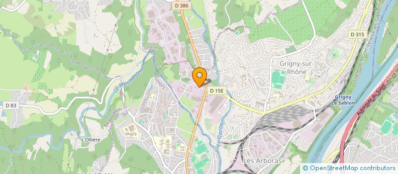localisation de l'entreprise SCI DE BOUTRAS à GRIGNY