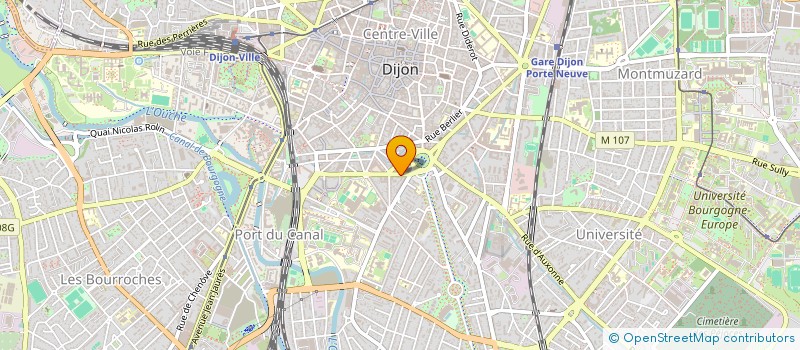 localisation de l'entreprise SCI DE BRANGES à DIJON