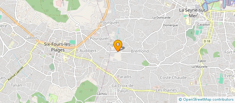 localisation de l'entreprise SCI DE BREMOND à LA SEYNE-SUR-MER