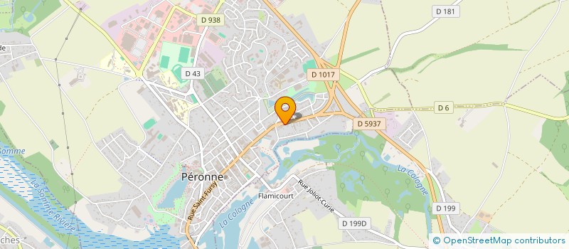 localisation de l'entreprise SCI DE BRETAGNE à PERONNE