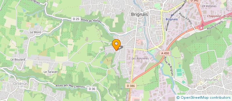 localisation de l'entreprise SCI DE BRETAGNE  CHARLY