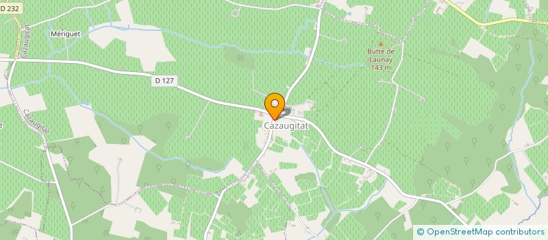 localisation de l'entreprise SCI DE BRIDOIRE  SOUSSAC