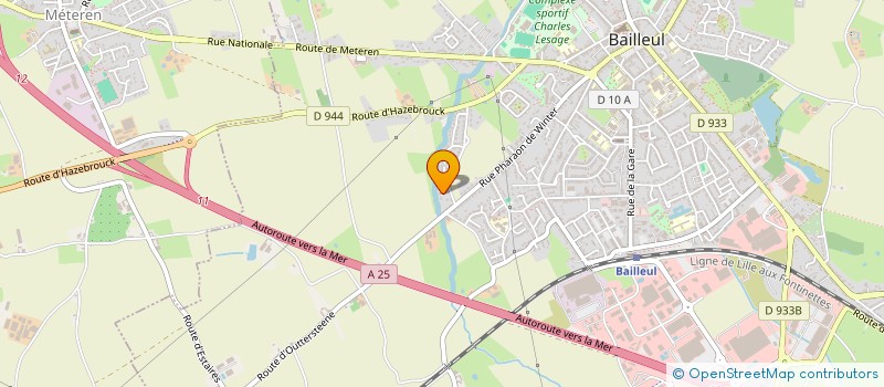 localisation de l'entreprise SCI DE BRIELSTRAETE à BAILLEUL