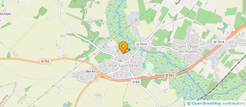 localisation de l'entreprise SCI DE BRIORD  PORT-SAINT-PERE