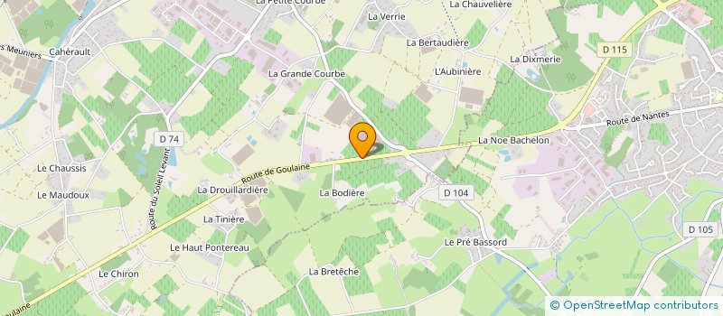 localisation de l'entreprise SCI DE BROCA MODS  SAINT-JULIEN-DE-CONCELLES