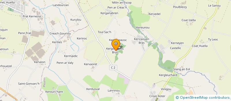 localisation de l'entreprise SCI DE BROCELIANDE  PLOURIN