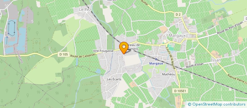 localisation de l'entreprise SCI DE BROCELIANDE  CESTAS