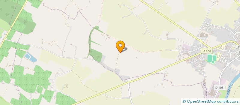 localisation de l'entreprise SCI DE BROCELIANDE  LES HAUTS-D'ANJOU