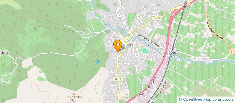 localisation de l'entreprise SCI DE BRON  PUGET-VILLE