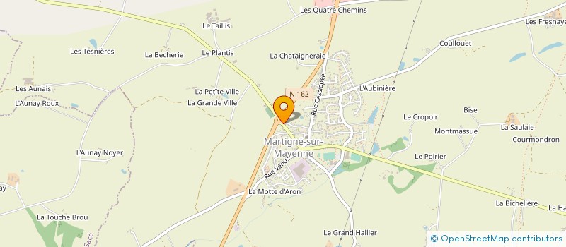 localisation de l'entreprise SCI DE BROPSIE DE BROMOTJE  MARTIGNE-SUR-MAYENNE