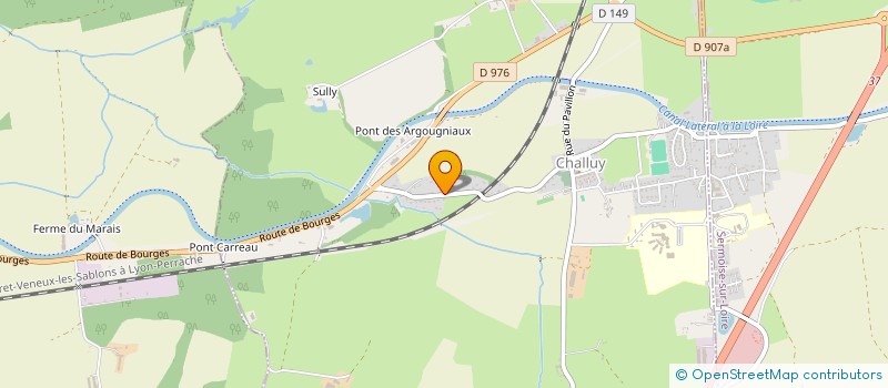 localisation de l'entreprise SCI DE BROUCKER  CHALLUY