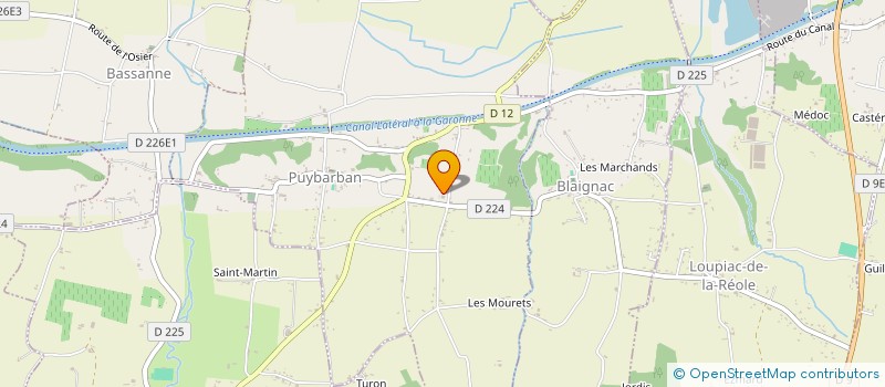 localisation de l'entreprise SCI DE BRUHON  PONDAURAT