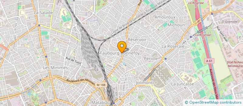 localisation de l'entreprise SCI DE BRUMONT à TOULOUSE