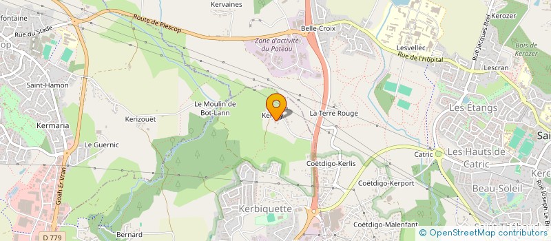 localisation de l'entreprise SCI DE BUDINGEN à VANNES