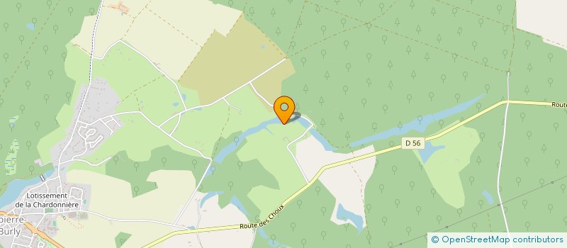 localisation de l'entreprise SCI DE BUISSON REAU  DAMPIERRE-EN-BURLY