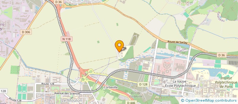 localisation de l'entreprise SCI DE BURES  SACLAY