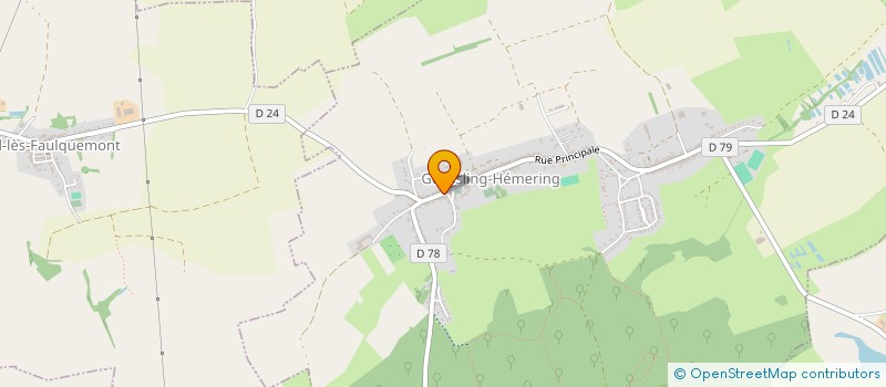 localisation de l'entreprise SCI DE BUSSIERES  ARRAINCOURT