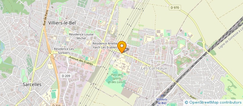 localisation de l'entreprise SCI DE BUZENVAL  ARNOUVILLE