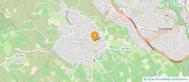 localisation de l'entreprise SCI DE BYZE  SAINT-GEORGES-D'ORQUES