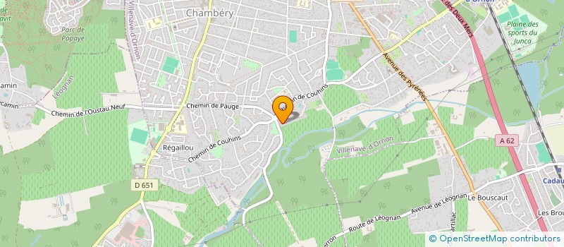 localisation de l'entreprise SCI DE CAMPS à VILLENAVE-D'ORNON