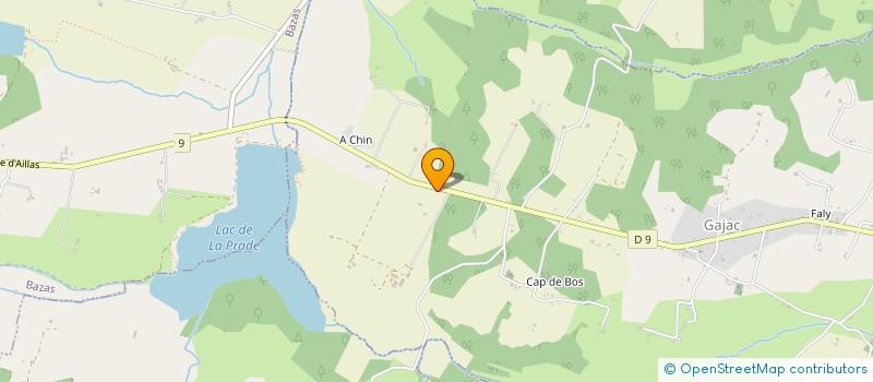 localisation de l'entreprise SCI DE CANTAU  BAZAS