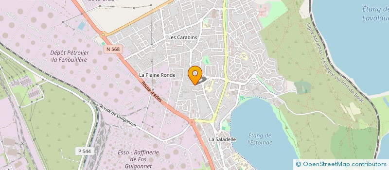 localisation de l'entreprise SCI DE CANTE GRILLET  FOS-SUR-MER