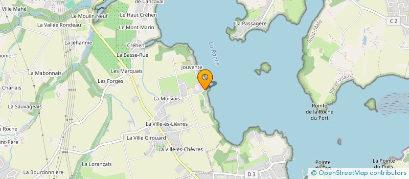 localisation de l'entreprise SCI DE CAPESTERRE  PLEURTUIT